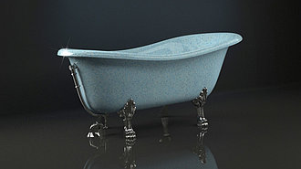 Ванны мраморные Elmar V1 1670x780x645 Голубой Q13.jpg