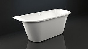 Ванны мраморные Elmar V5 1665x710x590 Сигнально белый D1, фото 2