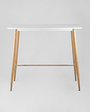 Стол барный EAMES 120*60*106, белый, фото 3