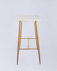 Стол барный EAMES 120*60*106, белый, фото 2