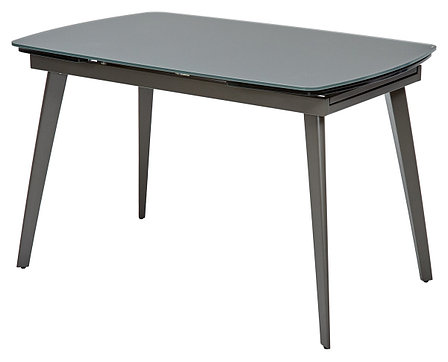 Стол ELIOT 120 GREY1 матовое серое стекло/ GREY1 каркас М-City, фото 2