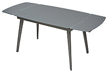 Стол ELIOT 120 GREY1 матовое серое стекло/ GREY1 каркас М-City, фото 3