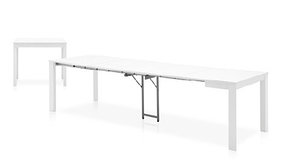 Стол EMINENCE CONSOLLE CB/4724-W 90 C, BCH.P94 MATT OPTIC WHITE/ LAM.P94 MATT OPTIC WHITE, фото 2