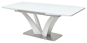 Стол FREYA 160 WHITE GLASS белый глянец М-City, фото 3