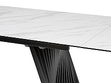 Стол IVAR 180 MARBLES KL-99 Белый мрамор, итальянская керамика М-City, фото 3