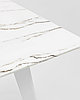 Стол обеденный Ричмонд, 120*80, белый, стеклянный, столешница + Стол обеденный Ричмонд, 120*80, белый,, фото 3