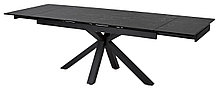 Стол ALTO 160 NERO KL-116 Черный мрамор матовый, итальянская керамика/ черный каркас М-City, фото 2