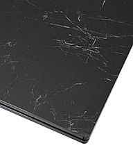 Стол ALTO 160 NERO KL-116 Черный мрамор матовый, итальянская керамика/ черный каркас М-City, фото 3