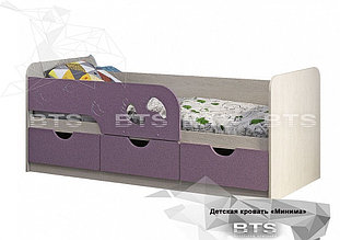 Кровать Минима Лего, лиловый сад