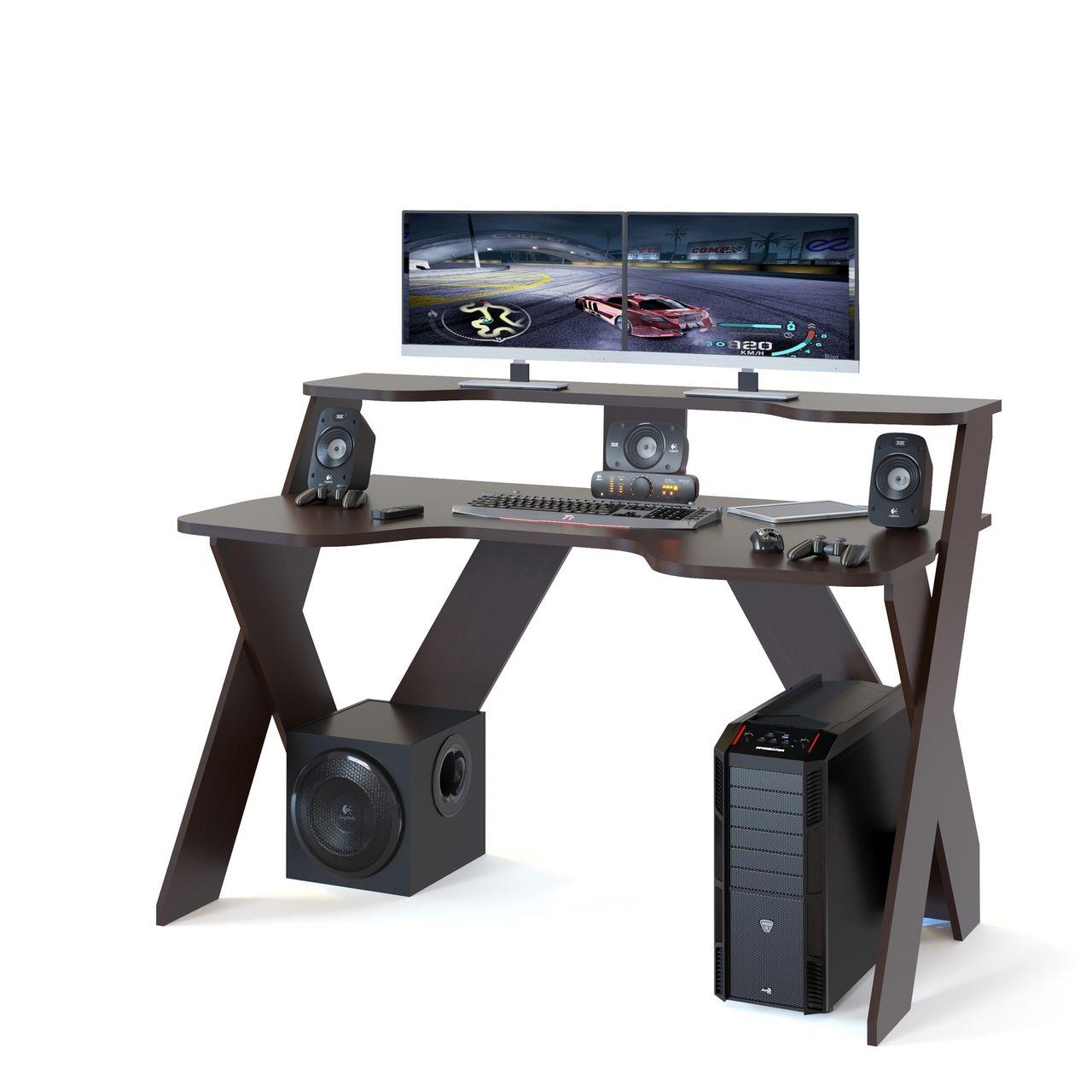 Компьютерный стол КСТ-117 Венге