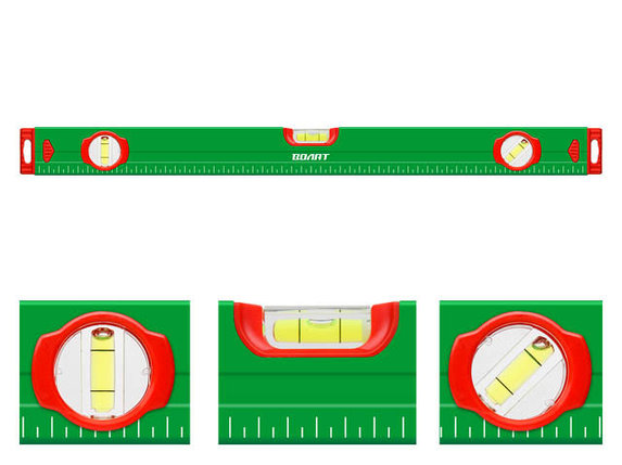 Уровень 600мм магнитный ВОЛАТ, фото 2