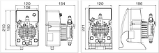 Дозирующий насос DLX 230V, фото 2