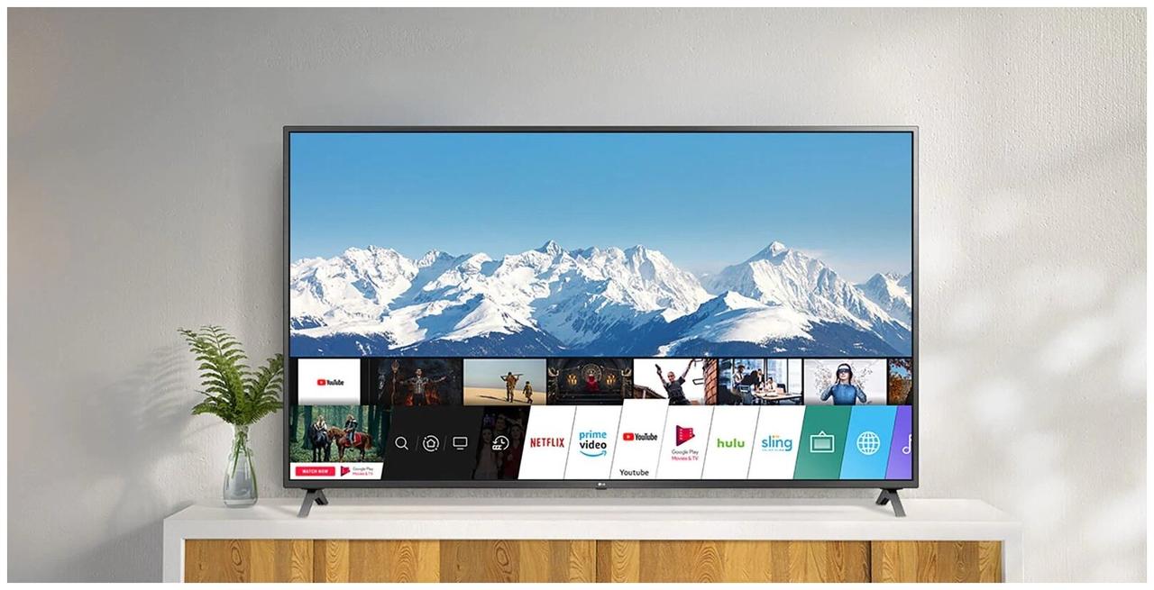 4K Smart TV LED телевизор LG 43UP77506LA (Smart пульт)