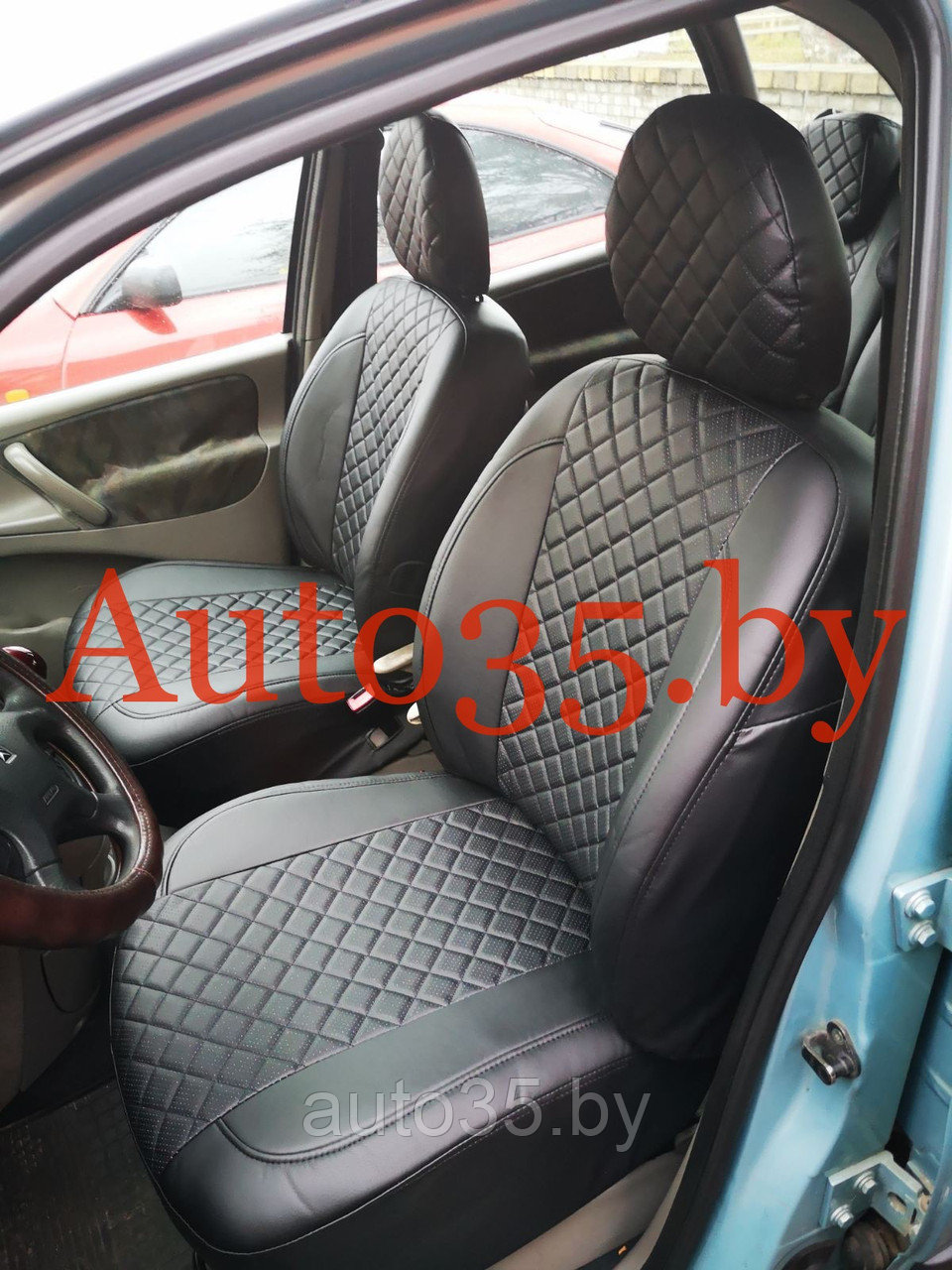 Автомобильные чехлы для Volkswagen Touran 2010-2015 (5 мест) - фото 2 - id-p158173190