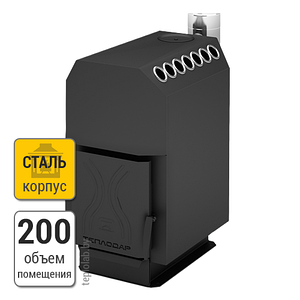 Теплодар ТОП-200 ДС печь отопительная
