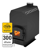 Теплодар ТОП-300 ДЧ печь отопительная со стеклом