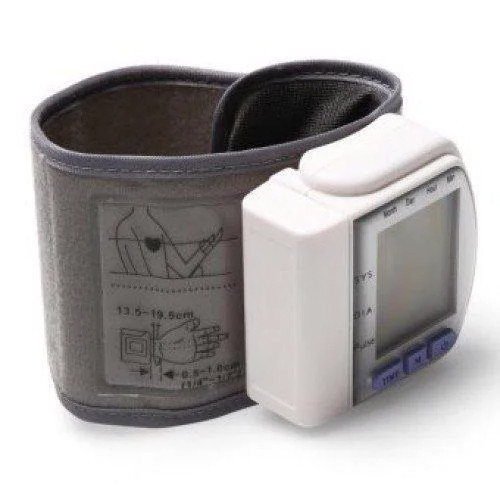 Электронный тонометр на запястье Blood Pressure Monitor CK-102s - фото 4 - id-p126429902