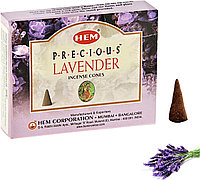 Благовония конусы Драгоценная Лаванда, HEM Precious Lavender, 10шт