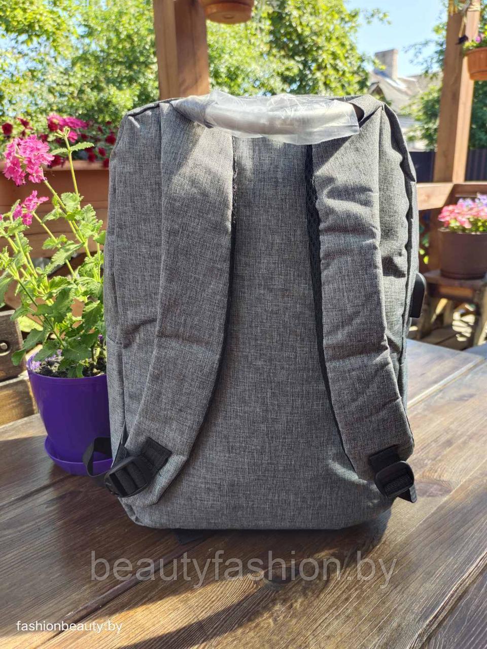 Рюкзак модель 416 (серый) - фото 4 - id-p158390460