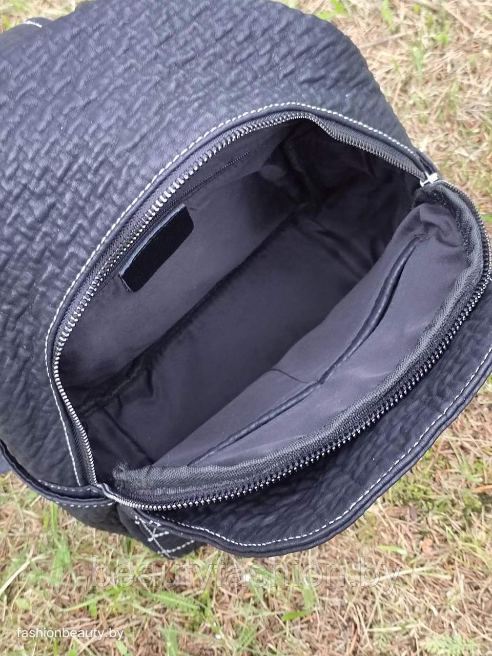 Рюкзак из натуральной кожи модель 414 (черный) - фото 4 - id-p158390472