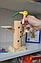 Деревянные магнитные игрушки в виде червя насекомых для рыбалки игра "Накорми птичку", фото 3