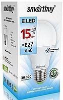 Светодиодная (LED) Лампа A60-15W/4000/E27 Smartbuy