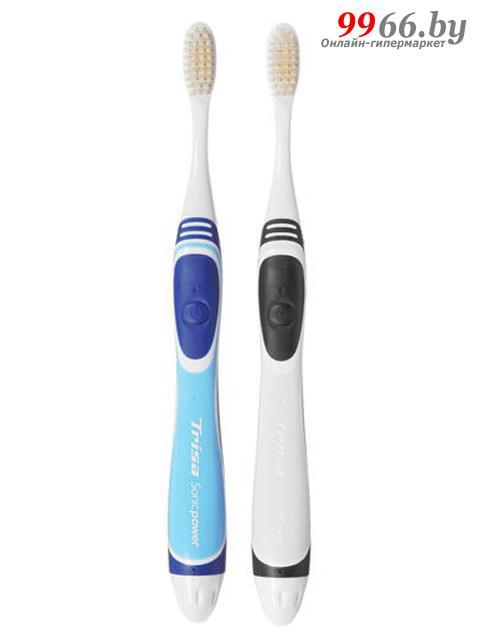Зубная электрощетка Trisa Sonicpower Akku 686077 2шт Blue-Grey