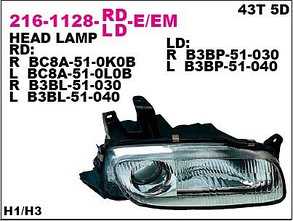 ПЕРЕДНЯЯ ФАРА (ЛЕВАЯ)  Mazda  323 F (BA)  1994-1998  ZMZ1128L