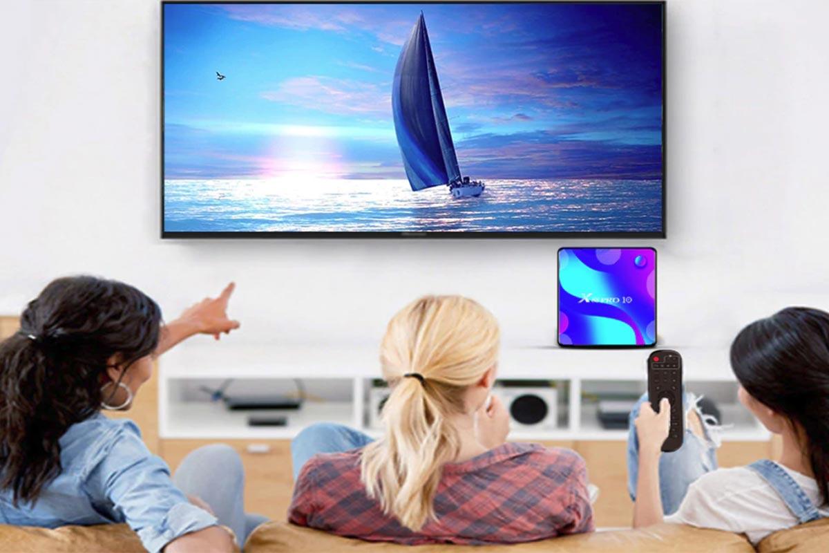 Смарт ТВ приставка X88 PRO 10 4G + 64G андроид tv box - фото 5 - id-p158412624