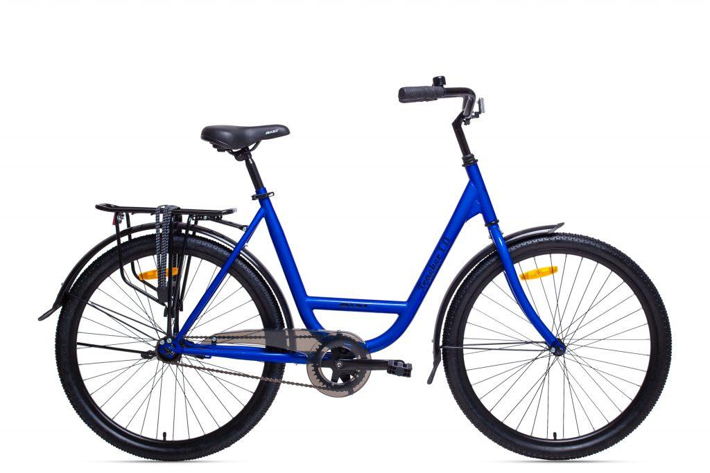 Женский велосипед для города и туризма Aist TRACKER 1.0 Синий - фото 1 - id-p158450153