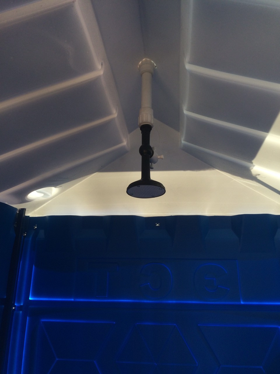 Летний душ (душевая кабина) с баком 150 литров и подогревом, душ для дачи - фото 2 - id-p124949133