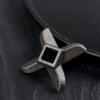 Нож для мясорубки А-10 центральное отверстие 1,1×1,1 см