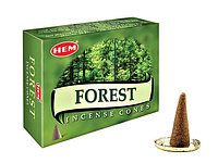 Благовония конусы Лес, HEM Forest , 10шт