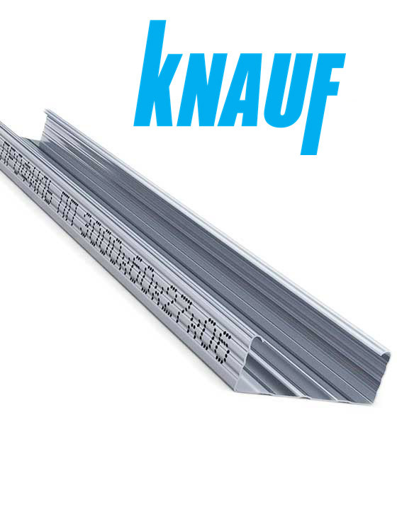 Профиль Knauf для гипсокартона CD: 60x27. ДЛИНА 4 м! Толщина 0,6 мм. - фото 1 - id-p158480852