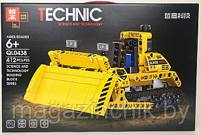 Конструктор Бульдозер Technic Zhe Gao QL0438, аналог Лего Техник