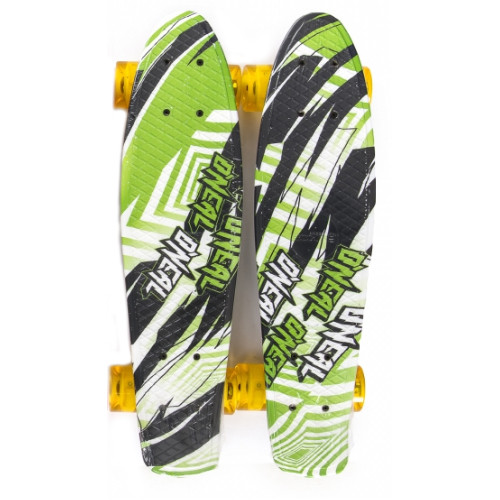 Penny board (пенни борд) Amigo Rebel Green - фото 1 - id-p158485188