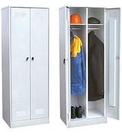 Металлические гардеробные шкафы, фото 1