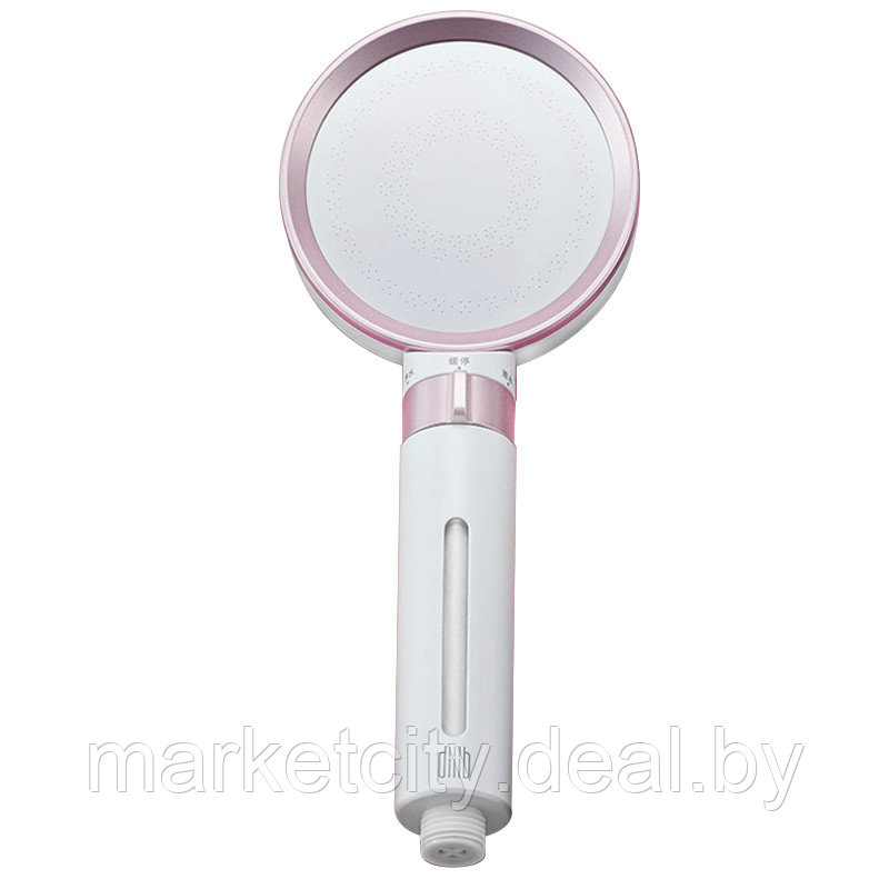 Лейка для душа dIIIb Dechlorination Pressurized Beauty Shower DXHS004-3 розовый, черный - фото 10 - id-p158489997