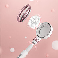 Лейка для душа dIIIb Dechlorination Pressurized Beauty Shower DXHS004-3 розовый, черный