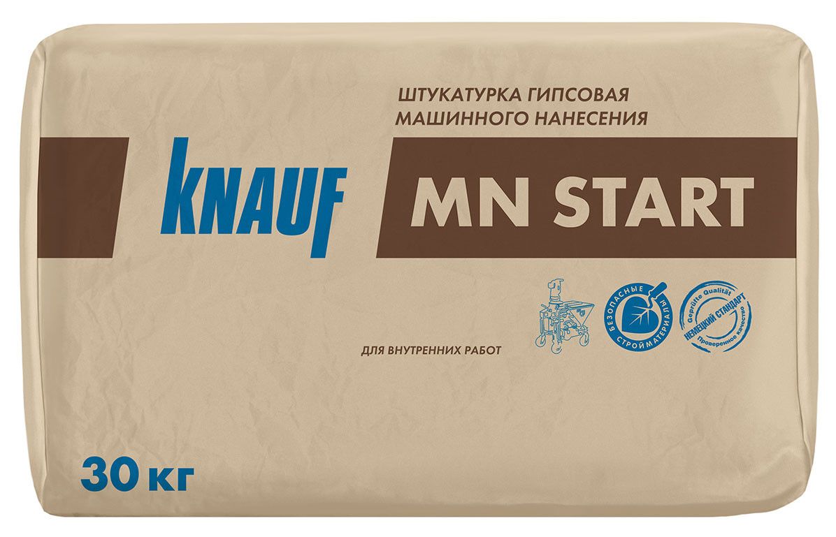 Штукатурка Knauf МN START гипсовая, 30кг
