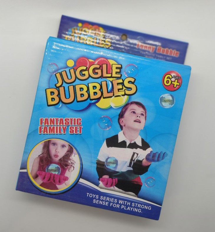 Набор волшебных мыльных пузырей с перчатками - фото 4 - id-p70125298