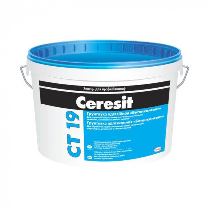 Грунтовка Ceresit CT-19,10 л адгезеонная, бетонкантакт