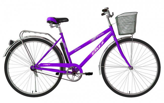Велосипед Foxx Fiesta 28 Фиолетовый 2022 - фото 1 - id-p158497919