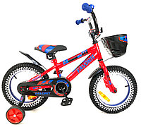 Детский велосипед Favorit NEW SPORT 14" (от 3 до 5 лет) синий Красный
