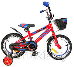 Детский велосипед Favorit NEW SPORT 14" (от 3 до 5 лет) синий Красный