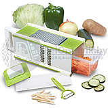 Овощерезка Multi purpose grater Мультислайсер для овощей и фруктов/Измельчитель с контейнером, фото 4
