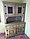 Буфет кухонный деревянный "Дачный Люкс №2" Д970мм*В1960мм*Ш480мм, фото 4