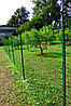 Пластиковая сетка для ограждения MILLENNIUM (Италия) 1,5м*10м. зеленая, фото 3