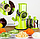 Мультислайсер для овощей и фруктов 3 в 1 (Ручная терка), фото 6