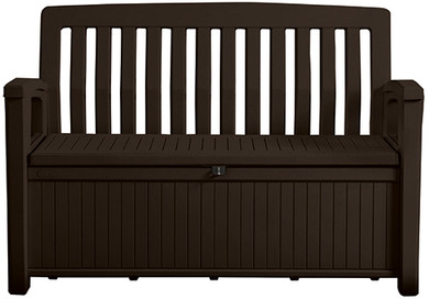 Скамья сундук Patio Storage Bench 227л, коричневый - фото 1 - id-p158553547